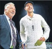  ?? REUTERS ?? Stuart Broad (right) went past Ian Botham to become England's second highest Test wickettake­r with 384 scalps.