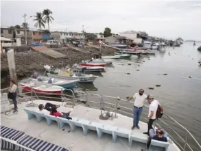  ?? AlbErT MArÍN. ?? Un 85% de los pescadores de Puntarenas dijo que prefería no ver a sus hijos trabajando en la actividad pesquera.