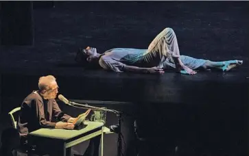  ?? Marcus Yam Los Angeles Times ?? ACTRESS KATHLEEN Chalfant elegantly reads T.S. Eliot’s “Four Quartets” onstage at UCLA on Sunday.