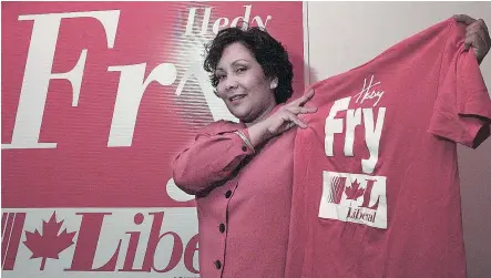  ?? — PNG FILES ?? Hedy Fry is the longest-serving woman in Parliament, having won eight consecutiv­e federal elections in her Vancouver riding.