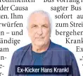  ?? ?? Ex-kicker Hans Krankl