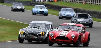  ?? ?? Star drivers will do sportscar battle in the RAC TT Celebratio­n encounter