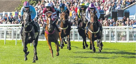  ??  ?? Perth racecourse is looking ahead to another bumper season of National Hunt racing.