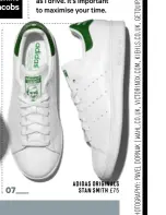  ??  ?? ADIDAS ORIGINALS STAN SMITH £ 75