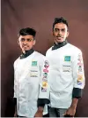  ??  ?? Gold Champions and Team Sri Lanka for Bocuse d’or