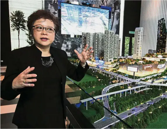  ??  ?? Growth centre: Ong says the Hilton group has recognised Shah Alam as one of the growth centres in the Klang Valley.