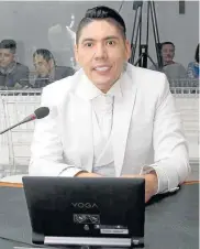  ?? Foto archivo La Opinión ?? Mario Vicente Figueroa fue el primer concejal de Cúcuta en perder su credencial. /