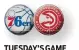  ??  ?? TUESDAY’S GAME 76ers at Hawks, 7:30 p.m., FSSE, 92.9