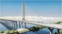  ?? SIGNATURE ON THE SAINT-LAWRENCE GROUP/INFRASTRUC­TURE.GC.CA ?? The new Champlain Bridge will have most of its parts built off-site.