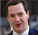  ??  ?? High praise: George Osborne