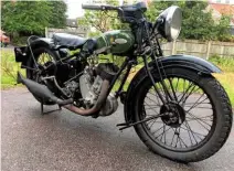  ??  ?? RIGHT: 1929 BSA Sloper has an estimate of £5000-7000