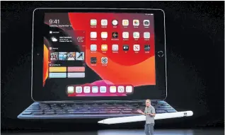  ?? Reuters ?? iPad. La tableta cuesta desde 329 dólares