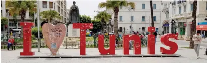  ??  ?? THE TUNIS city center.