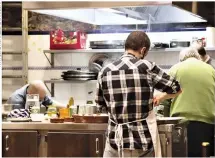  ?? on an Eat San Sebastián tour. ?? THE KITCHEN of a txoko