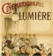  ?? /EFE ?? El cartel se diseñó para promover las primeras vistas de los Hermanos Lumière en 1896