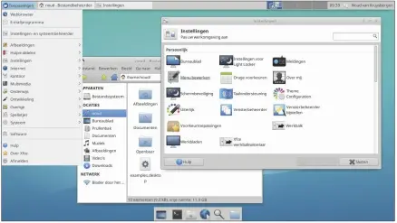  ??  ?? De resourcevr­iendelijke Xfce-desktop heeft alles wat belangrijk is en verder geen poespas. Er zijn veel opties en hij is makkelijk te configurer­en.
