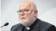  ?? FOTO: AFP ?? Kardinal Reinhard Marx: „Es darf keine Tabuthemen geben.“