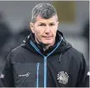  ??  ?? ■ Exeter Chiefs’ Rob Baxter