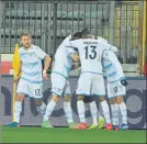  ?? FOTO: EFE ?? Los laziale, quintos de la Serie A