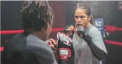  ??  ?? Halle Berry as an MMA fighter in a still from Bruised