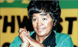  ?? Picture: JOHN ROBINSON ?? REVERED: Minister in the Presidency Nkosazana Dlamini Zuma says “we know that there will be people coming in from around the world to bury uMama Winnie”.