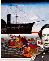  ??  ?? The sight of Perry’s steam-powered Black Ships shocked the Japanese into submitting to an unfavourab­le treaty, preceding a period of rapid modernisat­ion
