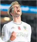  ??  ?? Patrick Bamford after finding the net