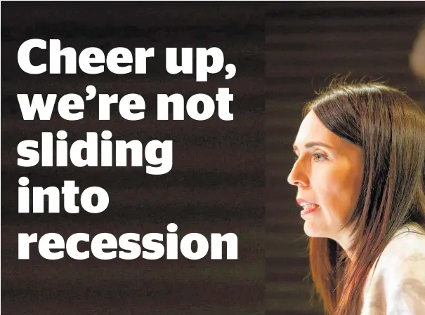  ??  ?? Jacinda Ardern has done a great job on the world stage but it’s now time for her and Finance Minister Grant Robertson to focus on our economy.