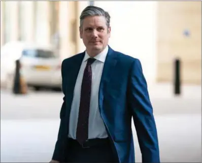  ??  ?? Sir Keir Starmer has only been leader for a matter of days, but where he goes from here will shape his party for years