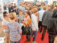  ?? Foto: Thorsten Jordan ?? 2500 Schülerinn­en und Schüler haben sich bereits im Vorfeld der Messe angemeldet.