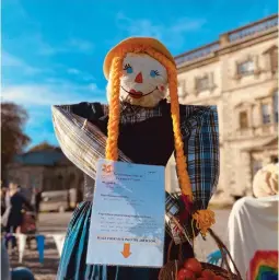  ?? ?? Call for scarecrow submission­s for Florence Court’s Scarecrow Fest which forms part of the Harvest Festival of Colour.