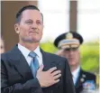  ?? FOTO: DPA ?? Richard Grenell ist seit Anfang Mai US-Botschafte­r in Berlin.