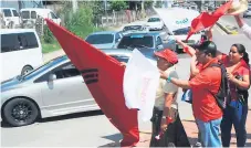  ??  ?? CIERRE. Algunos partidos tendrán sus cierres de campaña durante este fin de semana.