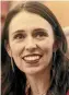  ??  ?? Jacinda Ardern