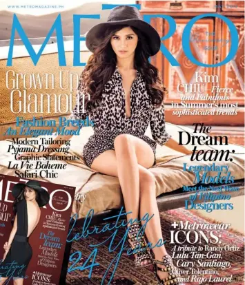 Kim Chiu on double cover of Metro Magazine's 24 Years of Style