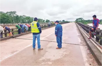  ?? RADIOFONÍA ?? El puente Isarzama, en Chapare.