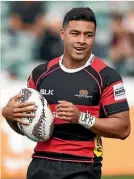  ??  ?? Richie Mo’unga is tough, kicks well and can direct an attack.