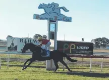  ?? Picture: SUPPLIED ?? Jockey Matthew Gray won the Class 1 Handicap (1100m) on the Jim Murdoch-trained Rainbow Spirit.