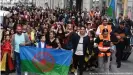  ??  ?? "Roma Pride March" am Internatio­nalen Roma-Tag in Brno am 8. April 2019