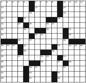  ?? PUZZLE BY BRUCE HAIGHT ?? 05/10/2022