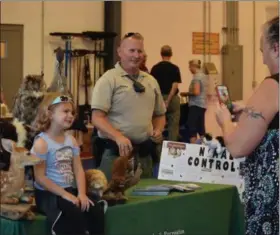  ??  ?? Royersford held its first Emergency Services Night Wednesday welcoming guests to take a close-up look at area first responders.