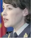  ?? Glenn Baglo/postmedia News/files ?? RCMP Cpl. Catherine Galliford has been on sick leave from the force since 2006.