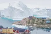  ?? Ansa ?? Regno di Danimarca
Il villaggio di Innaarsuit sormontato dagli iceberg