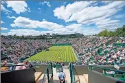  ?? USA Today Sports - Susan Mullane ?? A general view of Court 2 during a first-round match at All England Lawn Tennis and Croquet Club.