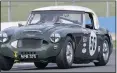  ??  ?? Clarkson will race his Healey