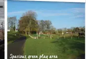  ?? ?? Spacious, green play area