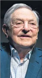  ?? EMILIA GUTIÉRREZ / LAURA GUERRERO ?? Esther Koplowitz, primera accionista de FCC, y George Soros