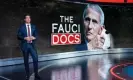  ?? Fauci. Photograph: Roy Rochlin/Getty ?? Tucker Carlson’s replacemen­t on Fox News, Jesse Watters, discusses Dr Anthony