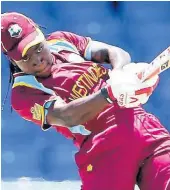  ?? WICB MEDIA PHOTO ?? Deandra Dottin