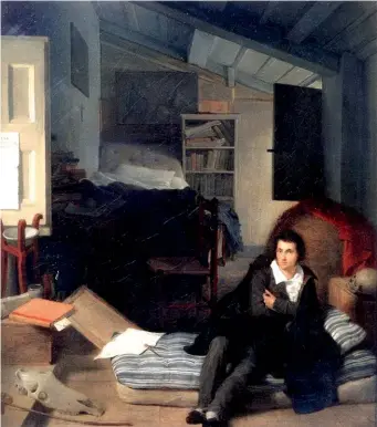  ?? ?? “Autorretra­to”, del artista italiano Tomasso Minnardi (1813).